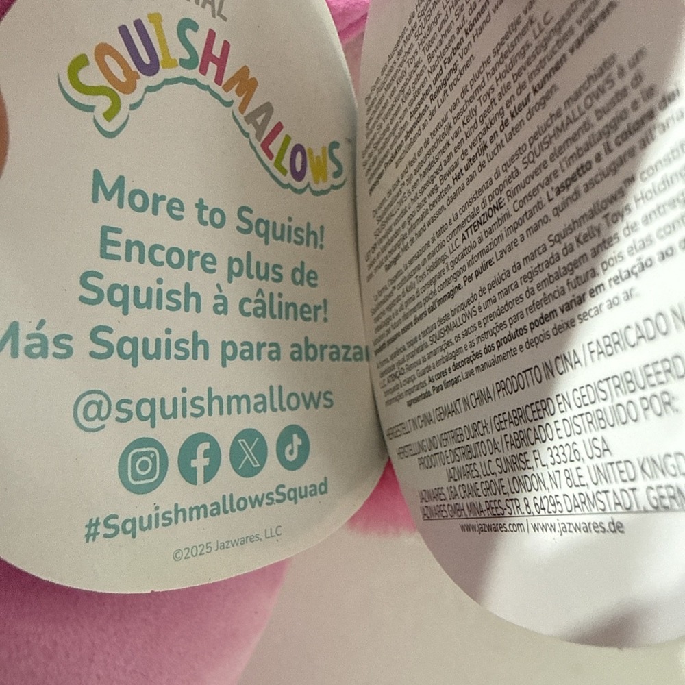 Squishmallows Sweetpea Peacock 12" Soft Plush Toy S11 2689 SQCR08103 New Tags - Picture 4 of 12